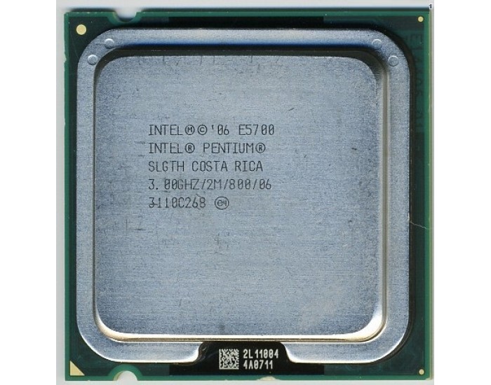 PULLOUT CPU DUAL CORE E5700 | 5800 (1 YEAR)